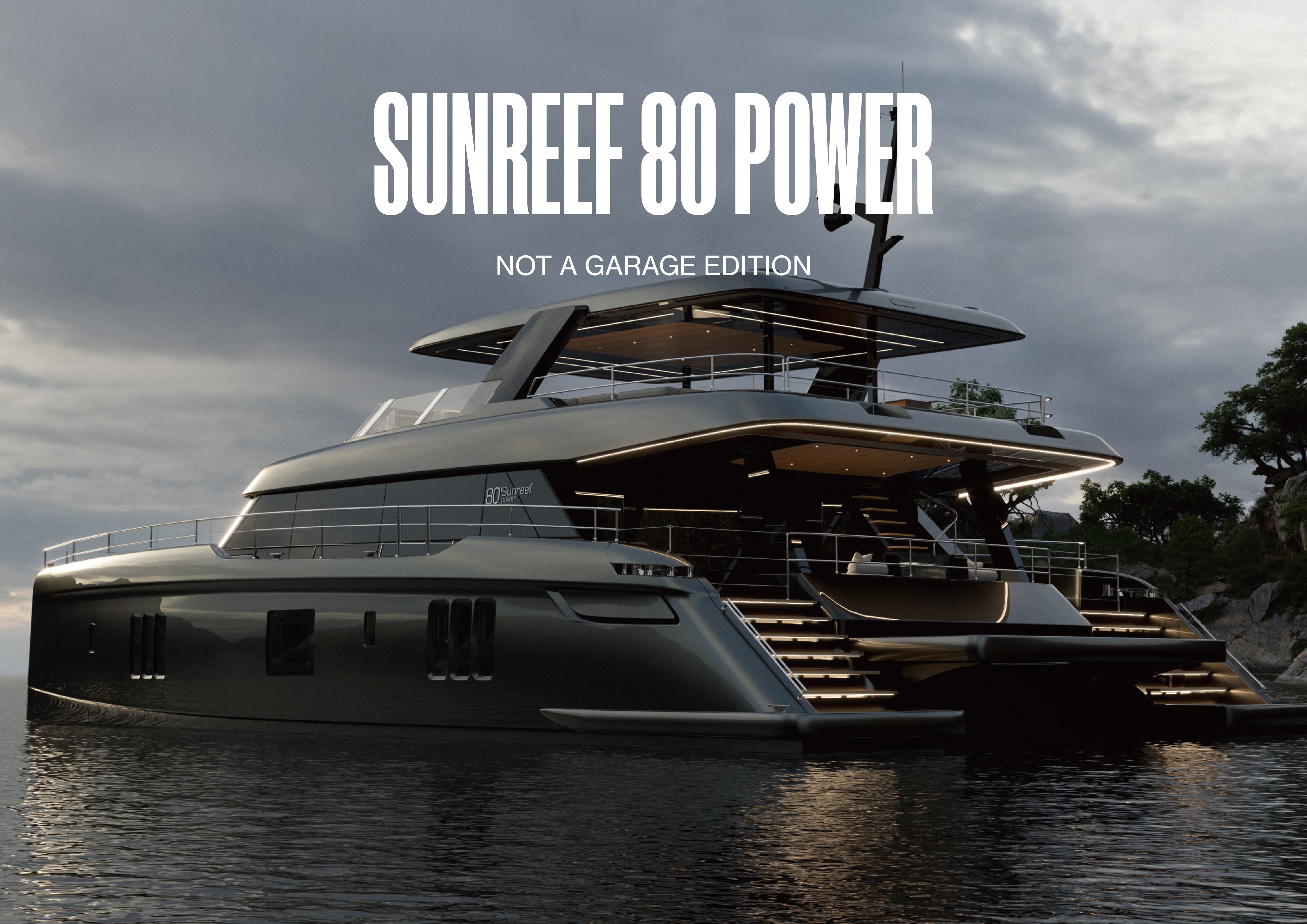 NOT A GARAGE】日本初上陸の80フィート超大型クルーザーを販売開始